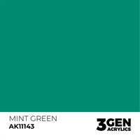 AK 3rd Generation Acrylics - Mint Green