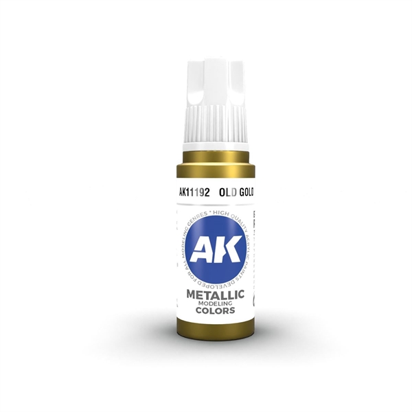 AK 3rd Generation Acrylics - Old Gold Metallic