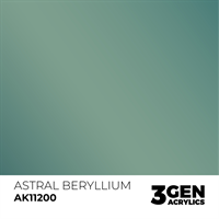 AK 3rd Generation Acrylics - Astral Beryllium Metallic