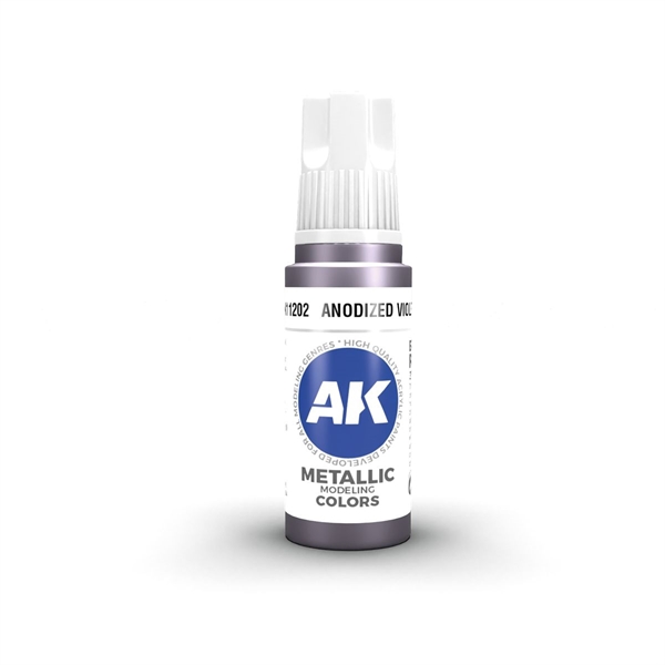AK 3rd Generation Acrylics - Anodized Violet Metallic