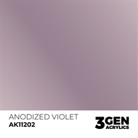 AK 3rd Generation Acrylics - Anodized Violet Metallic