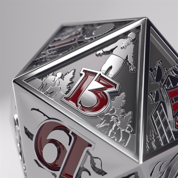 Gamegenic - Stranger Things, Premium Metal D20