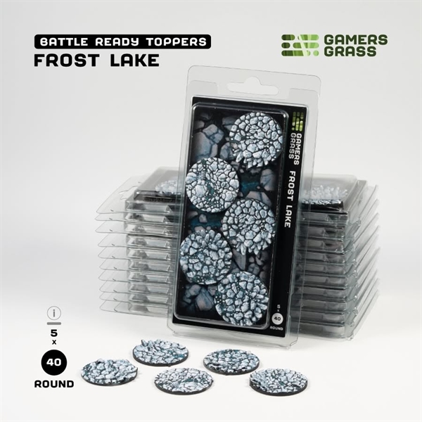 Gamers Grass - Base Toppers, Frost Lake 5Stk.