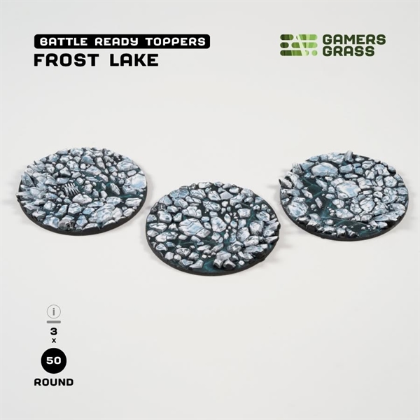 Gamers Grass - Base Toppers, Frost Lake 3Stk.