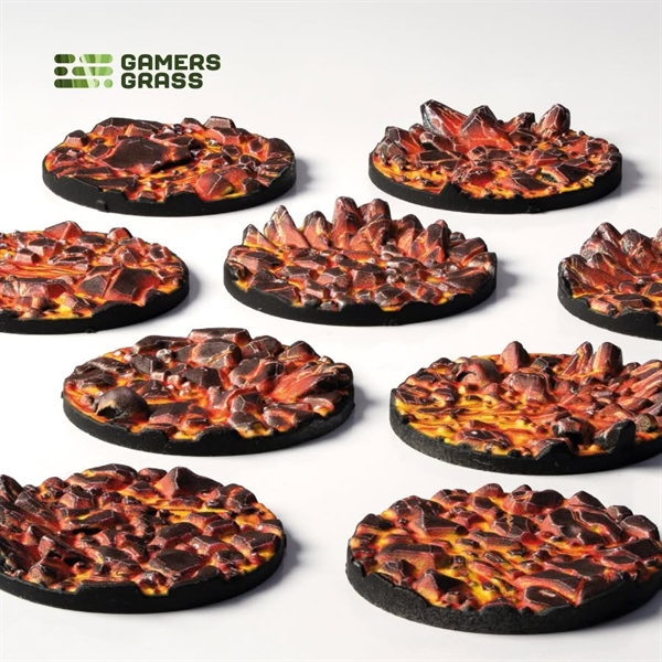 Gamers Grass - Base Toppers, Molten Lava 10Stk.