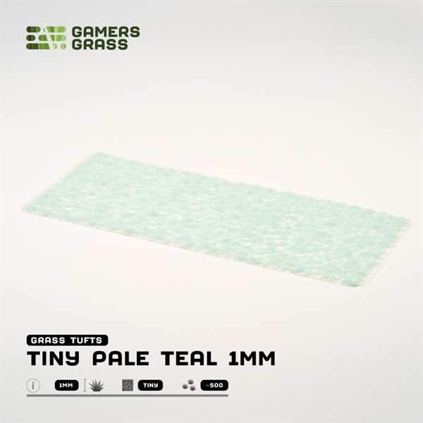 Gamers Grass - Tiny Tufts Pale Teal (1mm)
