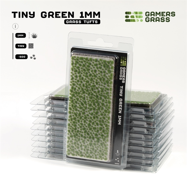 Gamers Grass - Tiny Tufts Green (1mm)