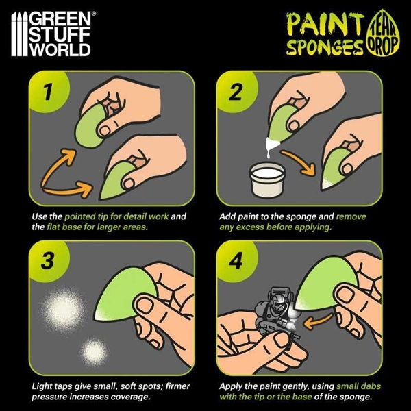 Green Stuff World - Malschw�mme, Tropfenf�rmig