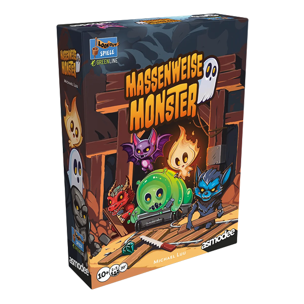 Lookout Spiele - Massenweise Monster