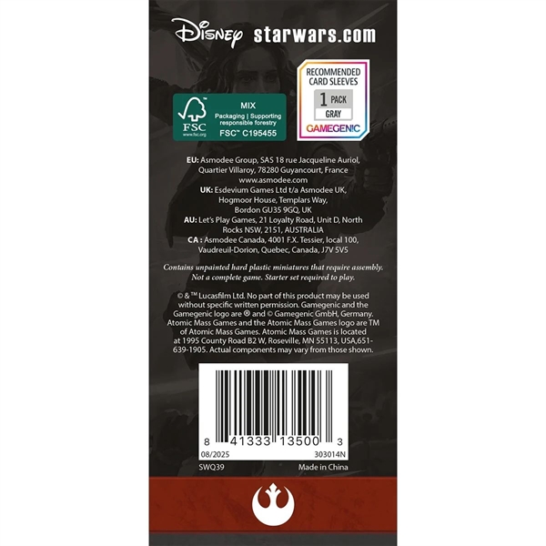 Star Wars: Legion - Cassian Andor, Jyn Erso & K-2SO