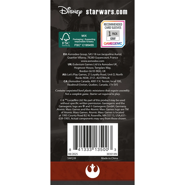 Star Wars: Legion - Cassian Andor, Jyn Erso & K-2SO