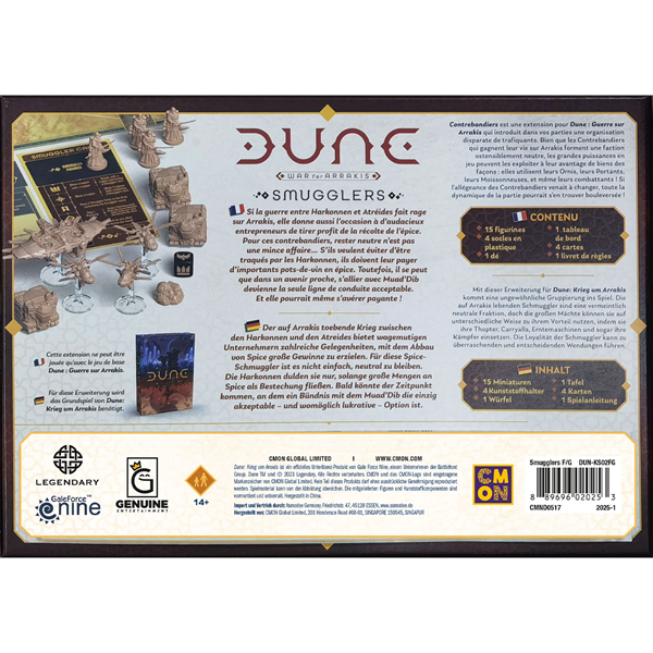 CMON - Dune: Krieg um Arrakis, Erweiterung