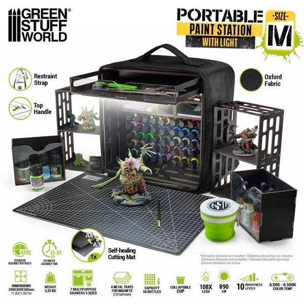 Green Stuff World - Tragbare Paint Station