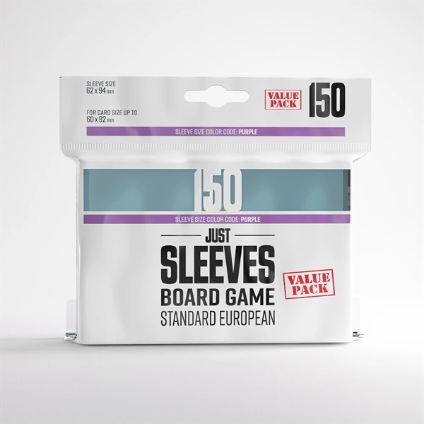 Just Sleeves – Value Pack Standard European, 150