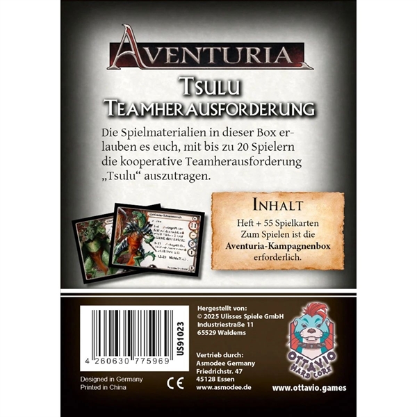 Ottavio - Aventuria Team Challenge: Tsulu