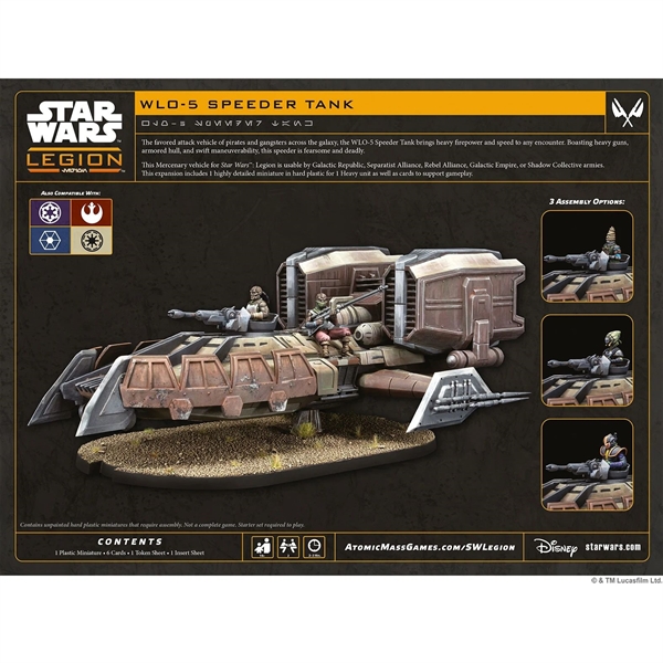 Star Wars: Legion - WLO-5 Speeder Tank