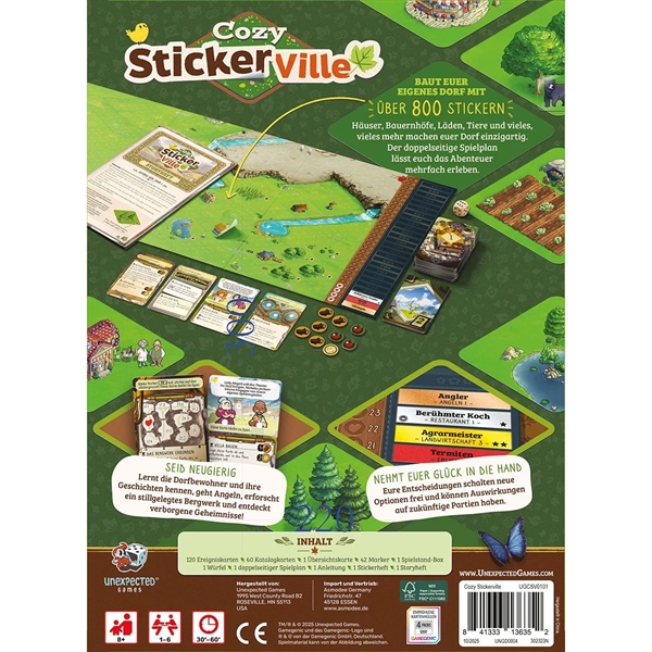 Unexpected Games - Cozy Stickerville