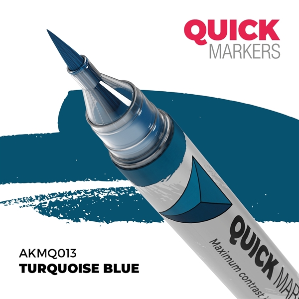 AK Quickmarker - Turquoise Blue