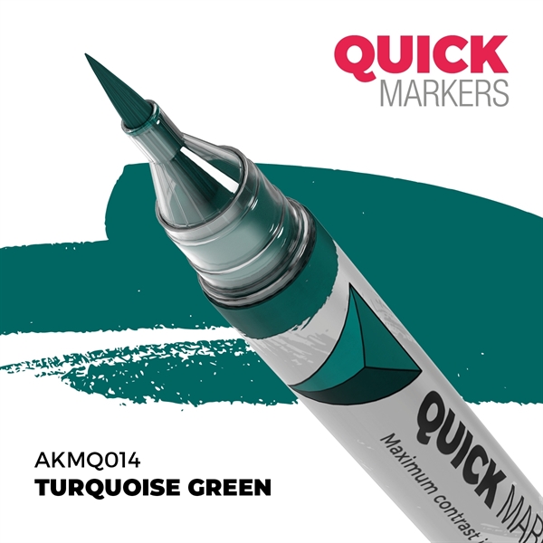 AK Quickmarker - Turquoise Green