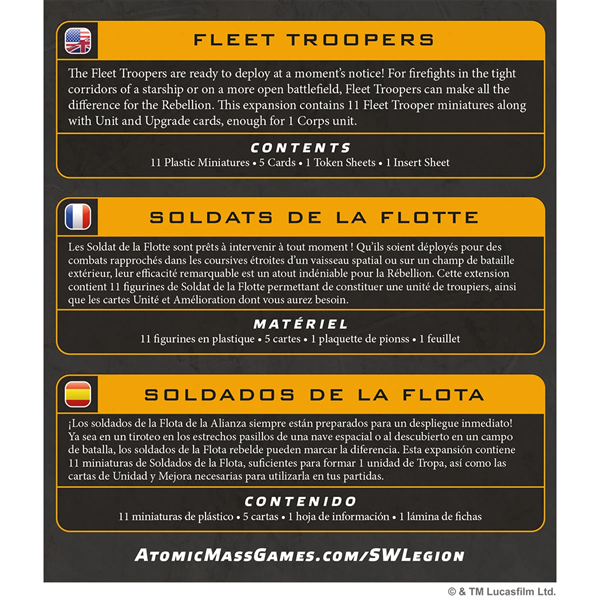 Star Wars: Legion - Fleet Troppers