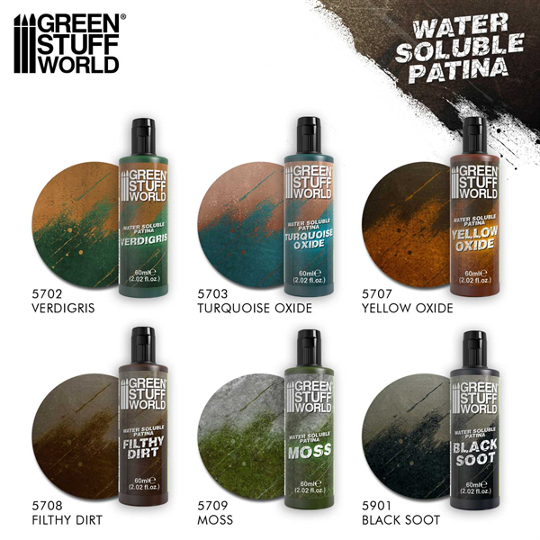 Green Stuff World - FarbSet Patina-Effekte