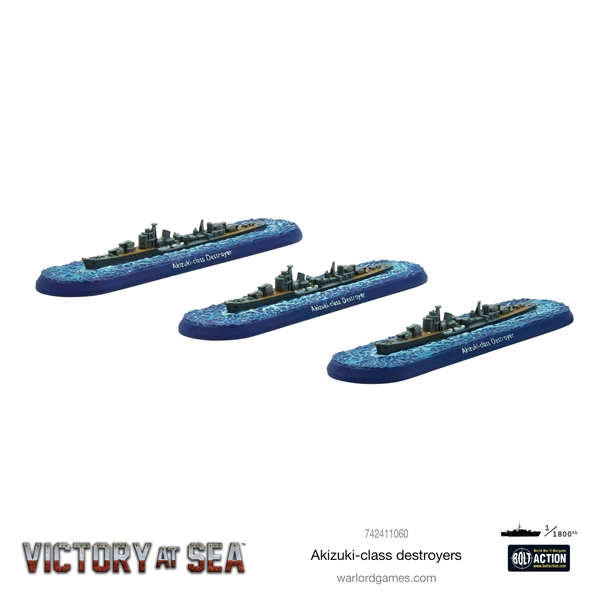 Victory at Sea - Akizuki-class Destroyers
