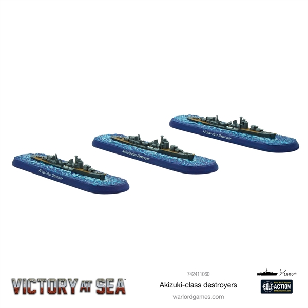 Victory at Sea - Akizuki-class Destroyers