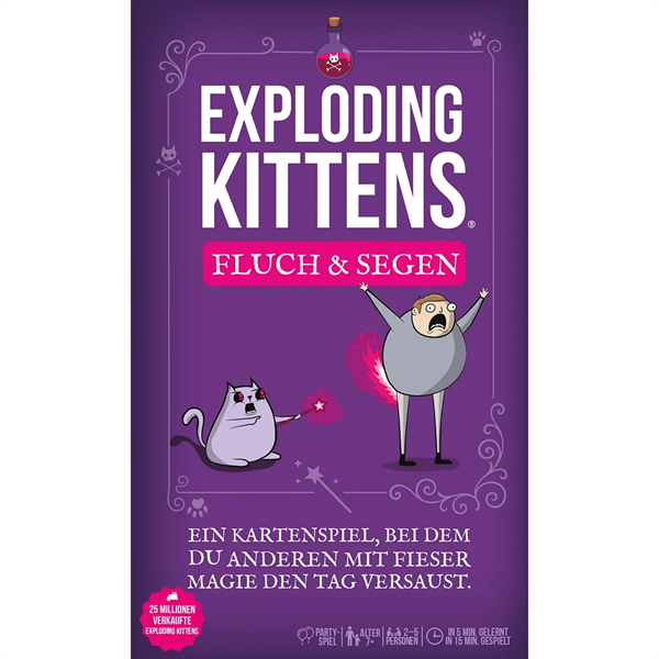 EXKD - Exploding Kittens: Fluch und Segen