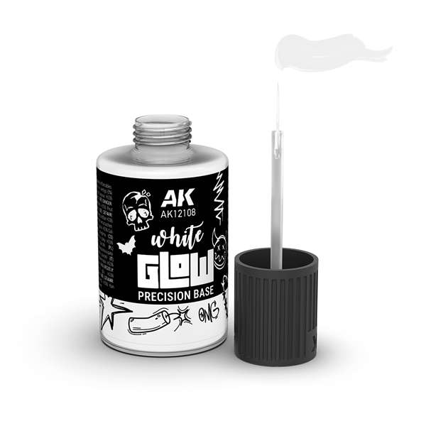 AK Interactive - Paneliner, White Glow Base