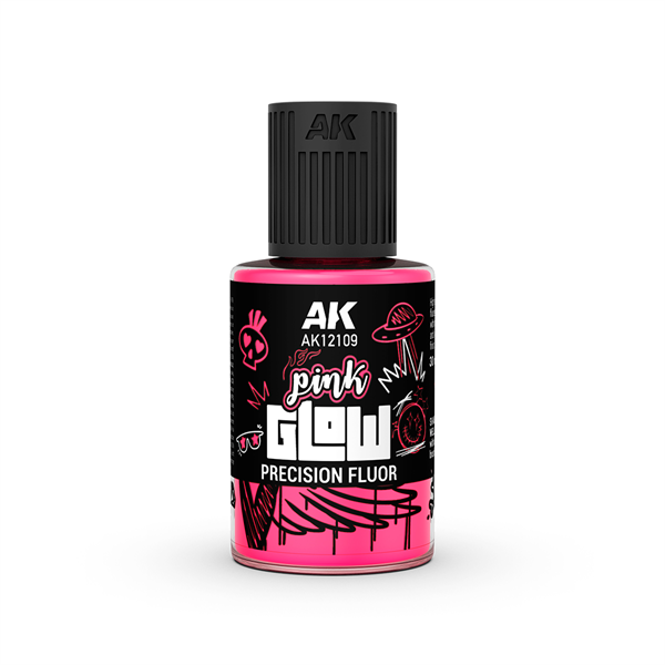 AK Interactive - Paneliner, Pink Glow Fluor