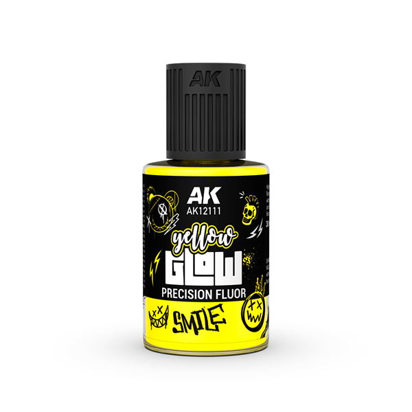 AK Interactive - Paneliner, Yellow Glow Fluor