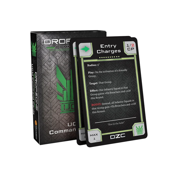 Dropzone Commander - UCM Command Cards