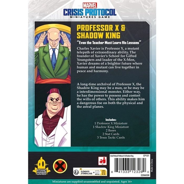 Marvel: Crisis Protocol - ProfessorX & Shadow King