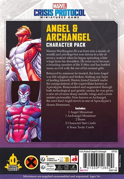 Marvel: Crisis Protocol - Angel & Archangel