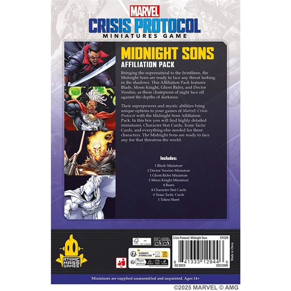 Marvel: Crisis Protocol - Midnight Sons