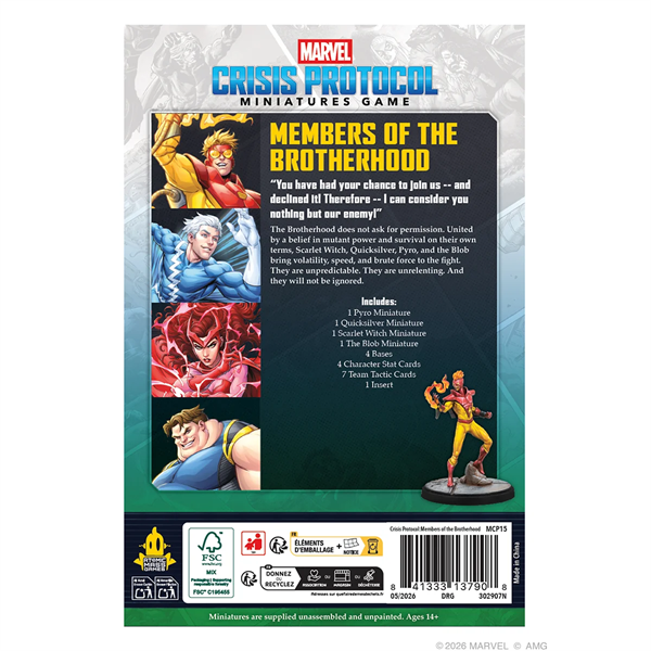 Marvel: Crisis Protocol - Members of the Brotherhood