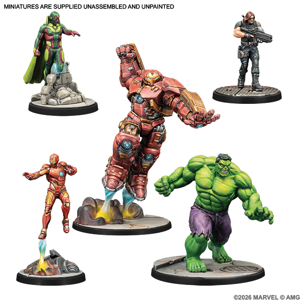Marvel: Crisis Protocol - Avengers Brains & Brawn