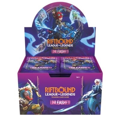 LOL Riftbound - Unleashed, Booster Display