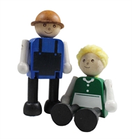 Tano - Farmer & Frau - Holzspielzeug fr Kinder ab