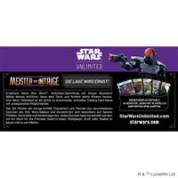 Star Wars: Unlimited - Meister der Intrige Display