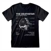 Star Wars - Death Star Sketch, T-Shirt