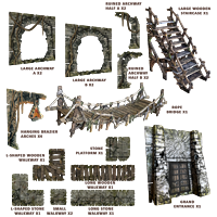 Battle Systems - Terrain: Fantasy Dungeons