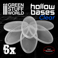 Green Stuff World - Transparente Bases Oval