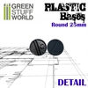 Green Stuff World - Plastik Bases Rund