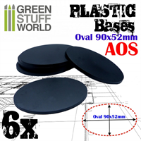 Green Stuff World - Plastik Bases Oval