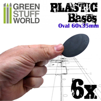 Green Stuff World - Plastik Bases Oval