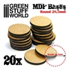 Green Stuff World - MDF Bases Rund