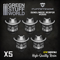 Puppetswar - Gunslinger Reaper Kpfe