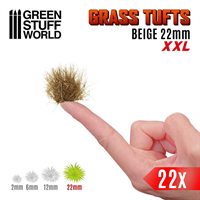 Green Stuff World - Grass Tufts, Beige