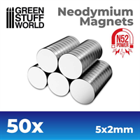Green Stuff World - Neodym-Magnete 5x2mm